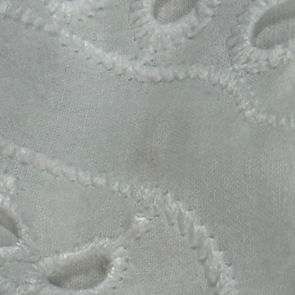 Zara Kids Baby Girl White Eyelet Lace Lined Dress Size 9-12 months, NWT - Picture 5 of 11